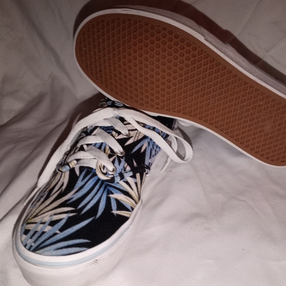 Vans Camden Tropical Palm Leaf Women's Sz Missy 4 - Picture 4 of 11